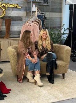 OJG Spotlight High Rise Straight Jeans In Blue Streak