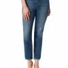 OJG Spotlight High Rise Straight Jeans In Midnight Sun