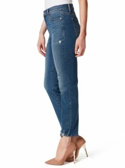OJG Spotlight High Rise Straight Jeans In Midnight Sun