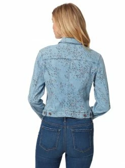 OJG Clothing Peony Jacket In Whirling Cheetah