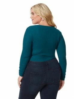 OJG Clothing Kira Bodysuit In Deep Teal