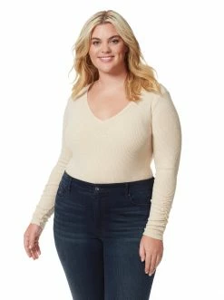 OJG Kira Bodysuit In Oatmeal