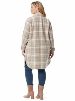 OJG Romi Shacket In Gardenia Shadow