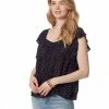 OJG Clothing Lauryn Top In Feathered Spots