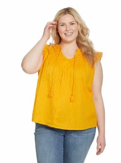 OJG Alisha Top In Sunflower New Arrivals
