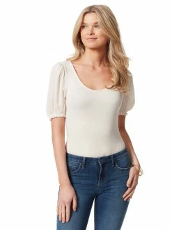 OJG Clothing Noa Bodysuit In Gardenia