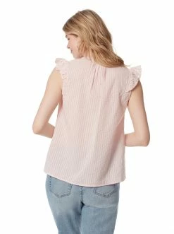 OJG Clothing Alisha Top In Chalk Pink