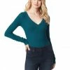 OJG Clothing Kira Bodysuit In Deep Teal