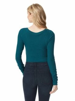 OJG Clothing Kira Bodysuit In Deep Teal