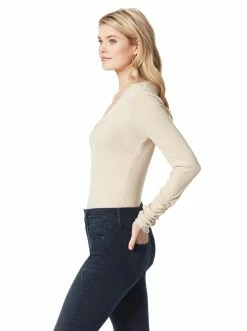 OJG Kira Bodysuit In Oatmeal