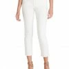 OJG Clothing Arrow Straight Ankle Jeans In White