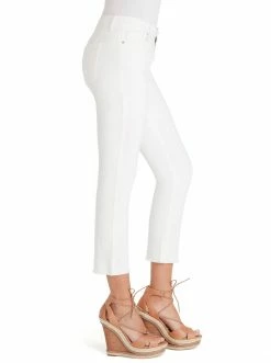 OJG Clothing Arrow Straight Ankle Jeans In White