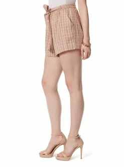 OJG Ellown Short In Gingham Stucco Clothing