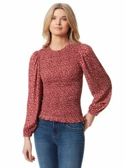 OJG Clothing Aniya Blouse In Floral Sundown