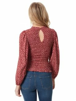 OJG Clothing Aniya Blouse In Floral Sundown