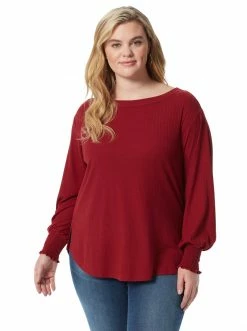 OJG Veera Top In Pomegranate Clothing