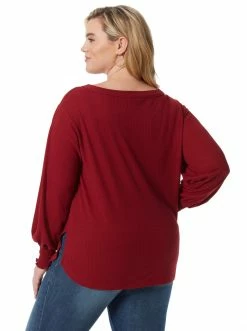 OJG Veera Top In Pomegranate Clothing