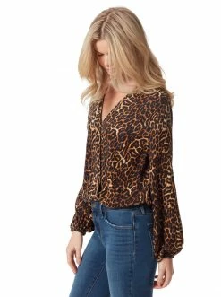 OJG Arya Bodysuit In Chic Leopard