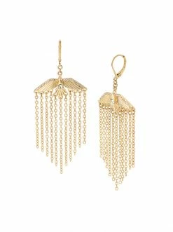 Centric Brands - Jewelry Bird Fringe Chandelier Earrings