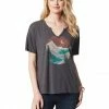 OJG Clothing Aitana Tee In Charcoal
