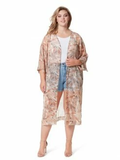 OJG Blakely Duster In Wild Paisley