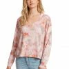 OJG Melinda Top In Crabapple Tie Dye