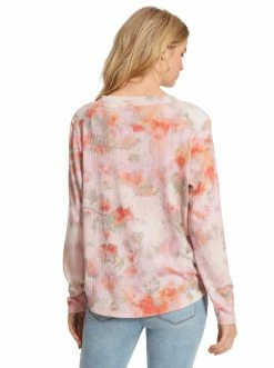 OJG Melinda Top In Crabapple Tie Dye