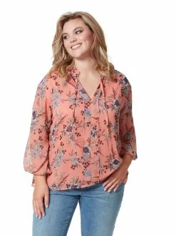 OJG Clothing Celeste Top In Floral Burst