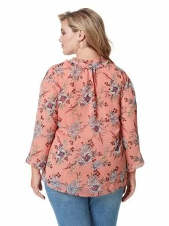 OJG Clothing Celeste Top In Floral Burst