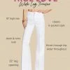 OJG True Love Wide Leg Trouser Jeans In White Clothing