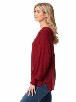 OJG Veera Top In Pomegranate Clothing
