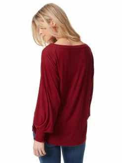 OJG Veera Top In Pomegranate Clothing