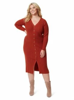 OJG Clothing Austyn Dress In Picante