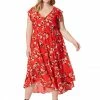 OJG Gabbie Dress In Sporadic Blooms Clothing