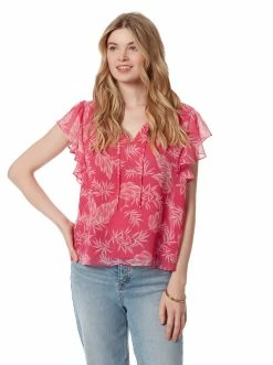 OJG Alaina Top In Summer Bloom