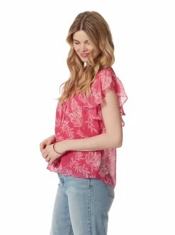 OJG Alaina Top In Summer Bloom