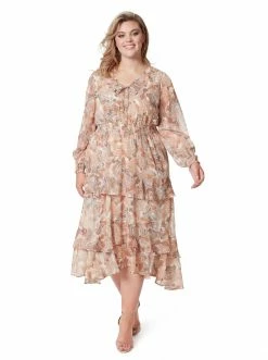 OJG New Arrivals Harmony Maxi Dress In Wild Paisley