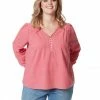 OJG Clothing Ariel Blouse In Desert Rose