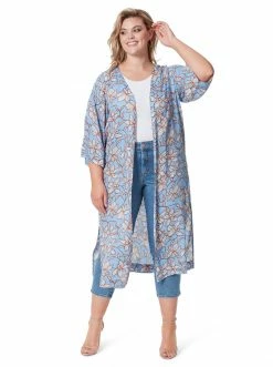 OJG Clothing Blakely Duster In Amazon Floral