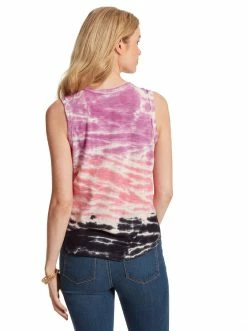 OJG Clothing Knox Tank In Confetti Tie Dye