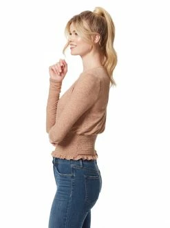 OJG Clothing Dylan Blouse In Chanterelle