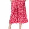 OJG Clothing Rosalie Wide Leg Pant In Summer Bloom
