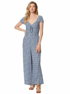 OJG Forest Jumpsuit In Paint Daubs Clothing