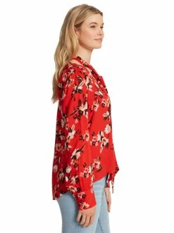 OJG Dazed Blouse In Sporadic Blooms Clothing
