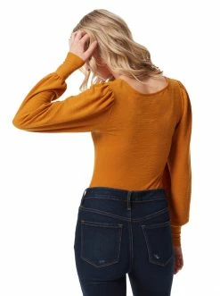 OJG Jaslynn Bodysuit In Buckthorn Brown Clothing