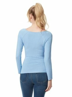 OJG Clothing Kiki Top In Bel Air Blue