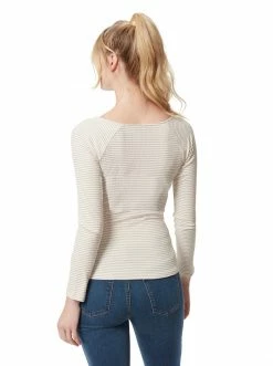 OJG Kiki Top In Canterelle Stripe