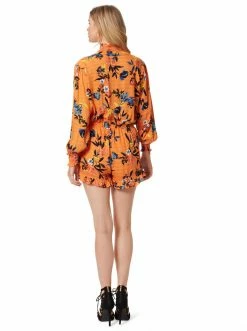 OJG Pauly Romper In Sunkissed Floral