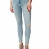 OJG Clothing Adored High Rise Skinny Jeans In Sunny