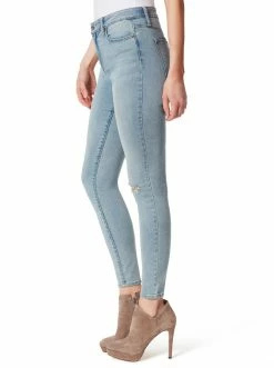 OJG Clothing Adored High Rise Skinny Jeans In Sunny